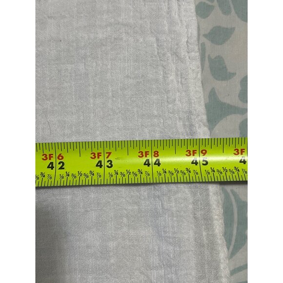 Arie Womens White Strapless Jumpsuit L Gauzy Pockets Beach Vacation Resort - Picture 5 of 16